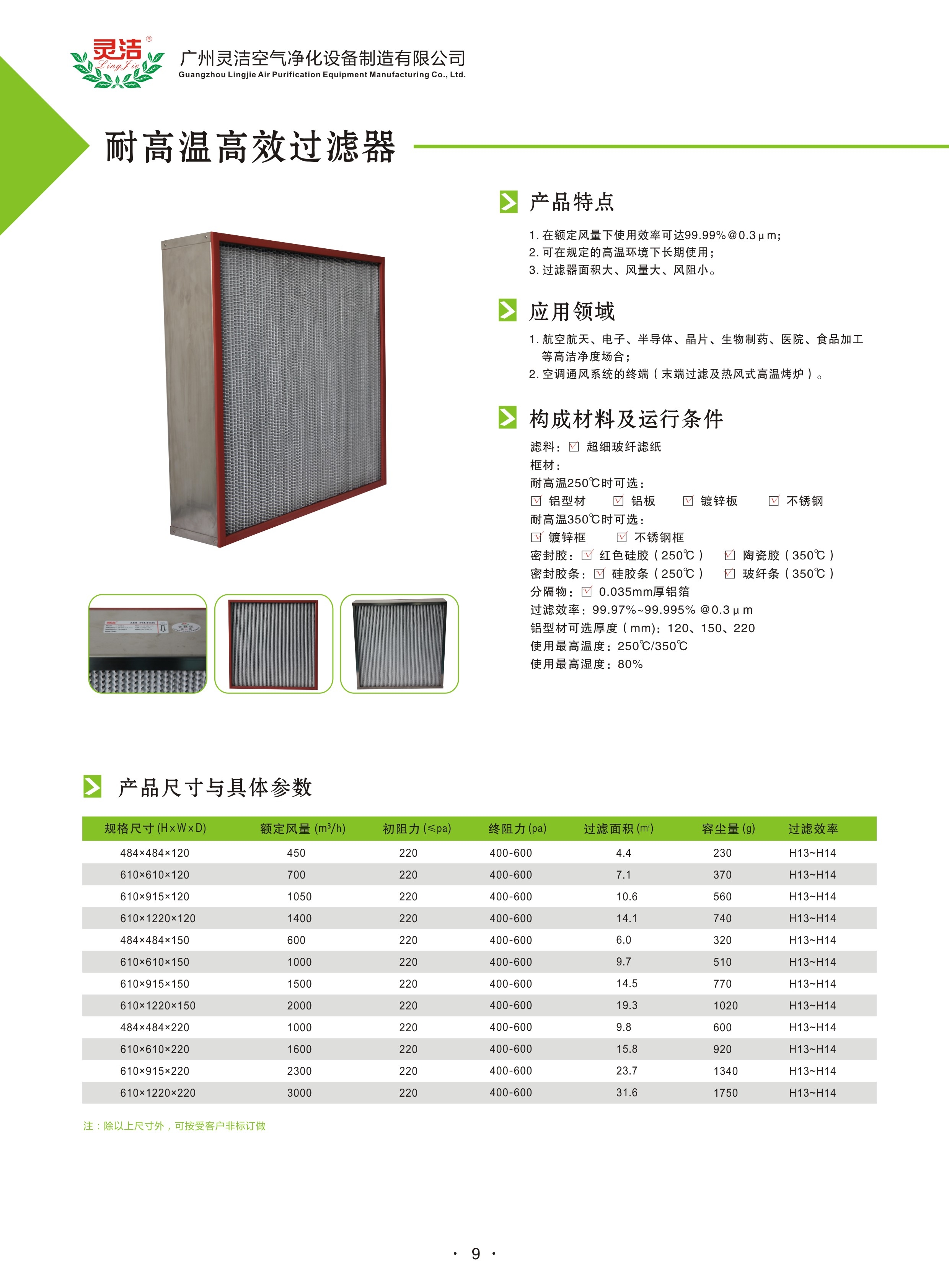 精密烘箱耐高溫過濾器溫度控制說明